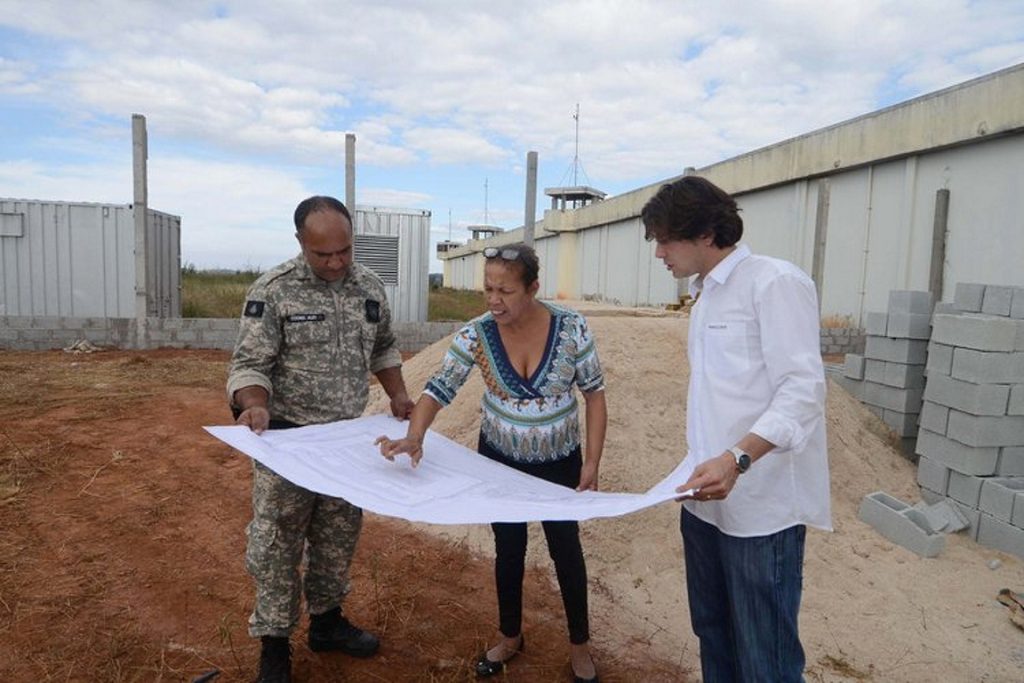 Unidades prisionais serão criadas próximas de presídios já criados, como o Complexo Penitenciário Doutor Pio Canedo, em Pará de Minas (acima). No sul, governo quer construir presídio em unidade de conservação. Foto: Omar Freire/Imprensa MG