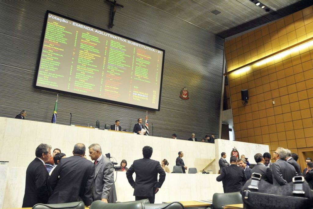 Plenário aprova concessão de 25 para terceiros. Foto: Bruna Sampaio/Alesp. 