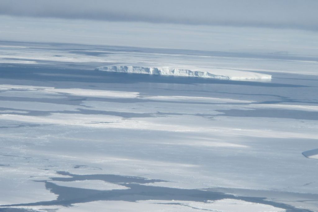 O Mar de Ross, localizado na Antártida. Foto: NASA ICE/Flickr