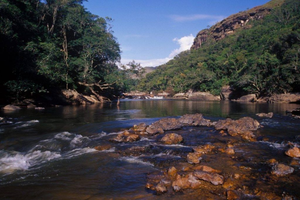 Rio Iapó, no Cânion do Guartelá. Campos Gerais. Foto: Zig Koch.