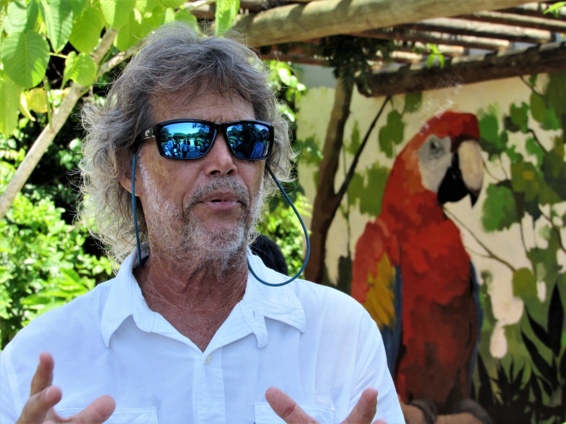 Rafael Vieira, diretor do Aviário Nacional, de Cartagena. Foto: Fabíola Ortiz foto-1-colombia