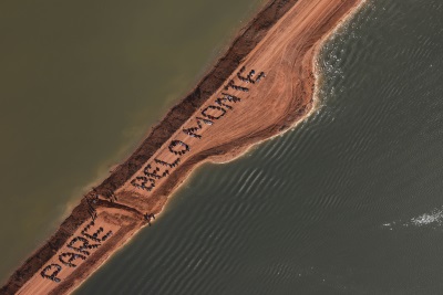 Pare Belo Monte. Foto: Divulgação/Movimento Xingu Vivo. 