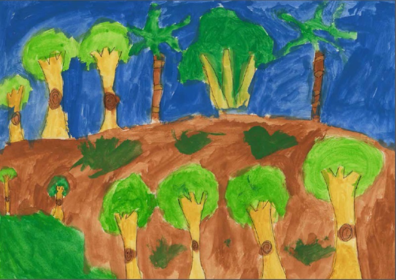 Ilustração que acompanha a definição de fauna.