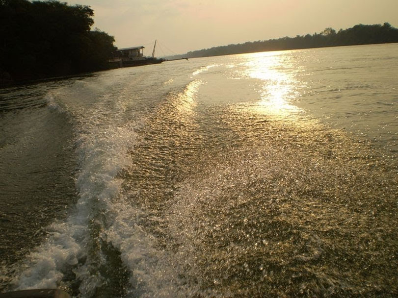 Rio Teles Pires, onde a polêmica Usina de Sinop será erguida. Foto: Marcos Fernandes da Paz /Flickr