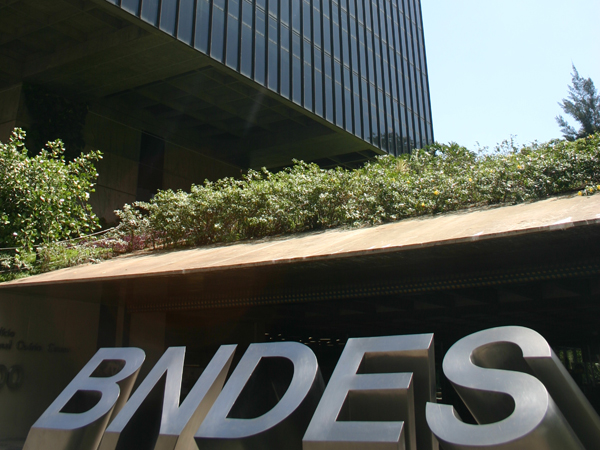 Fachada da sede do BNDES no centro do Rio de Janeiro. Foto: Arquivo BNDES