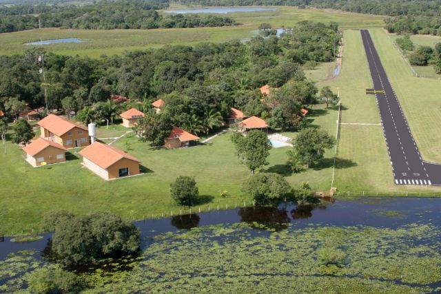 Fazenda Santa Emília abrigava uma das mais bem estruturadas pousadas do Pantanal (foto: Wagner Guimarães)