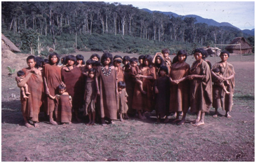 Machiguengas antes do inicio da exploração do Gás de Camisea.