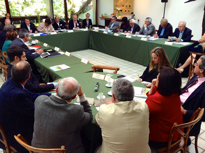 Encontro a portas fechadas: autoridades discutem agricultura versus preservação da biodiversidade. Foto: Renata Clemente/Dimensione.