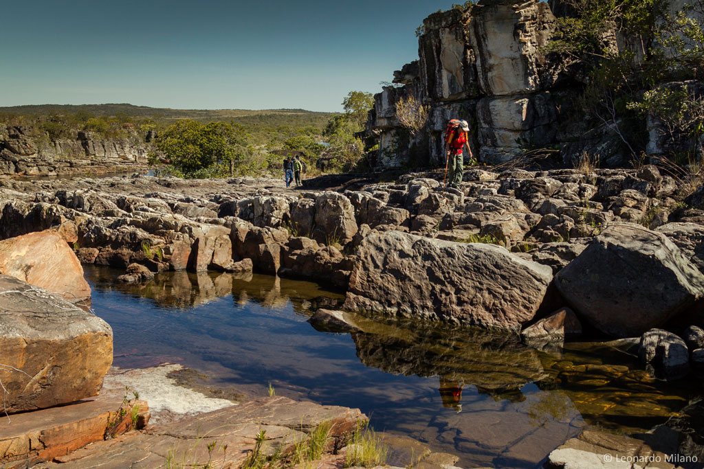 Travessia das sete quedas. Foto: Leonardo Milano / Divulgação ICMBio