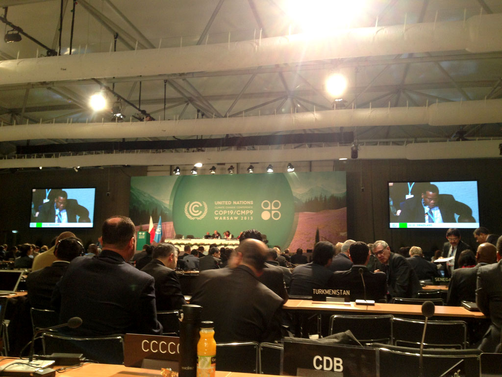 Um terço dos países deixou seus ministros em casa e desprestigiou a COP-19. Foto: Dora Maus