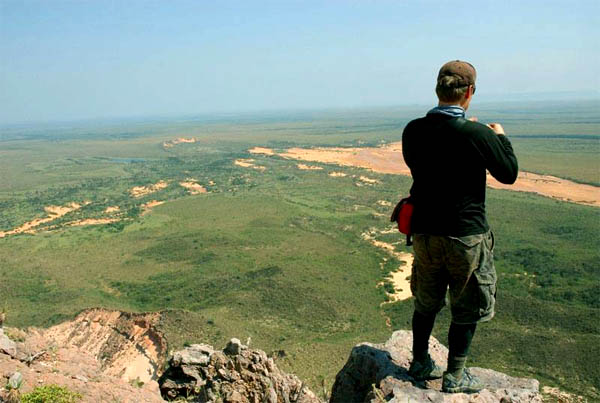 Vista do mirante na Serra do Espírito Santo, no Jalapão. (Foto: Divulgação)
