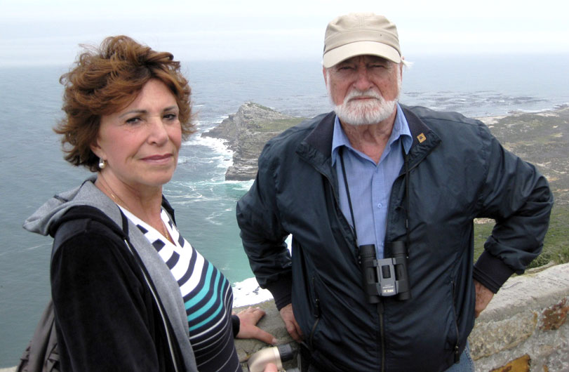 Maria Tereza Jorge Pádua e Marc Dourojeanni, autores de "Arcas à deriva". Foto: arquivo pessoal