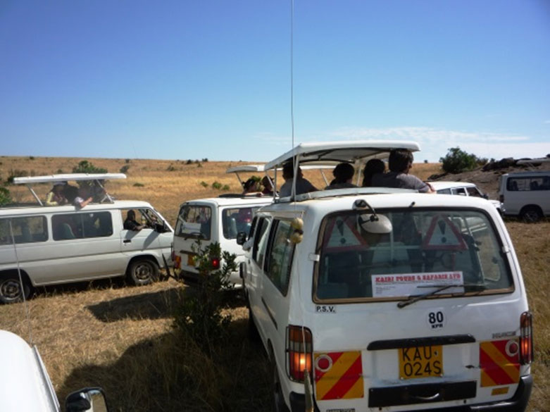 As autoridades Masai não controlam o turismo que é caótico e um perigo para as pessoas e para o futuro da área protegida.