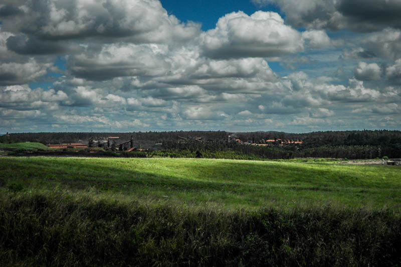Vista do polo de indústrias de ferro gusa em Piquiá de Baixo. Foto: Fabíola Ortiz/O Eco
