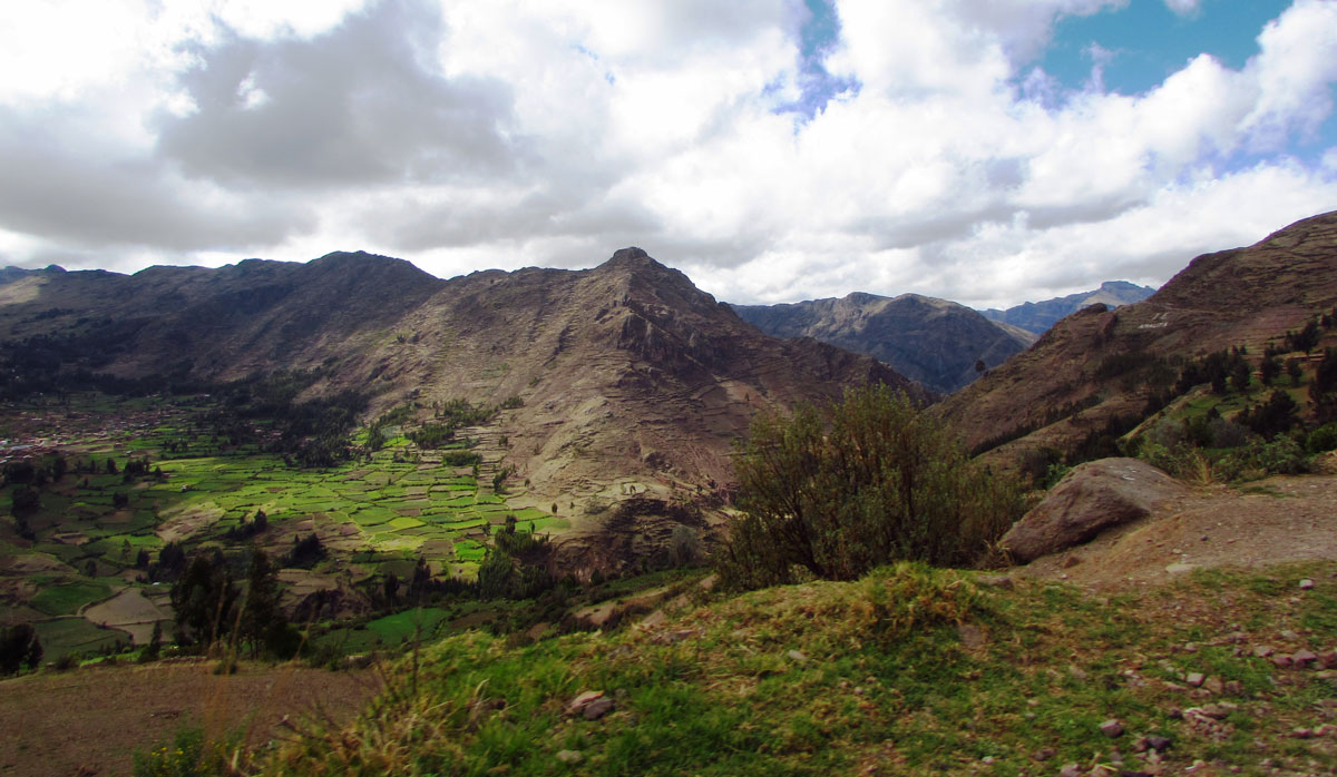 Vista das montanhas do Parque de la Papa. Fotos: Fabíola Ortiz