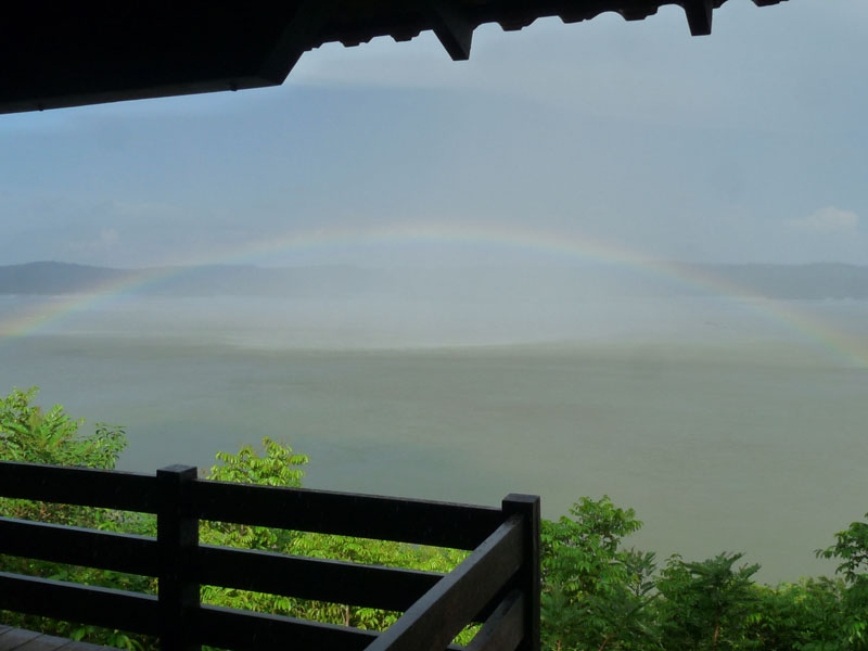 Mirante do Parque Nacional da Amazônia na base Uruá. Foto: Gilberto Nascimento Silva.