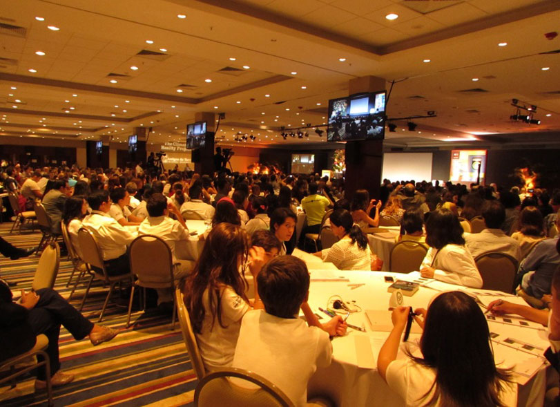 Um público formado por ambientalistas, políticos, economistas, administradores públicos, comunicadores e cientistas foi selecionado pela organização Project Reality para capacitar líderes em clima no Rio. Foto: Fabíola Ortiz