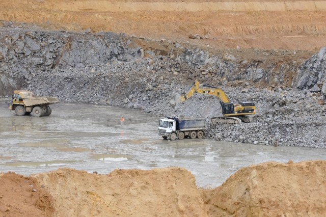 Obras da Usina de Belo Monte em abril de 2012. Foto: Valter Campanato/ABr
