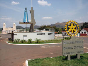 Vazante, a capital do zinco. (Foto: Aldem Bourscheit)